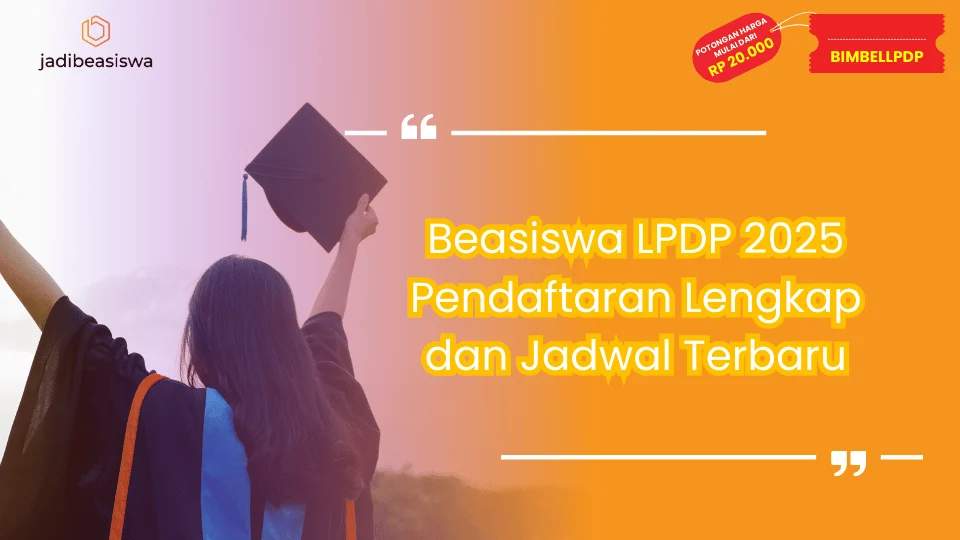 Beasiswa LPDP 2025 Pendaftaran