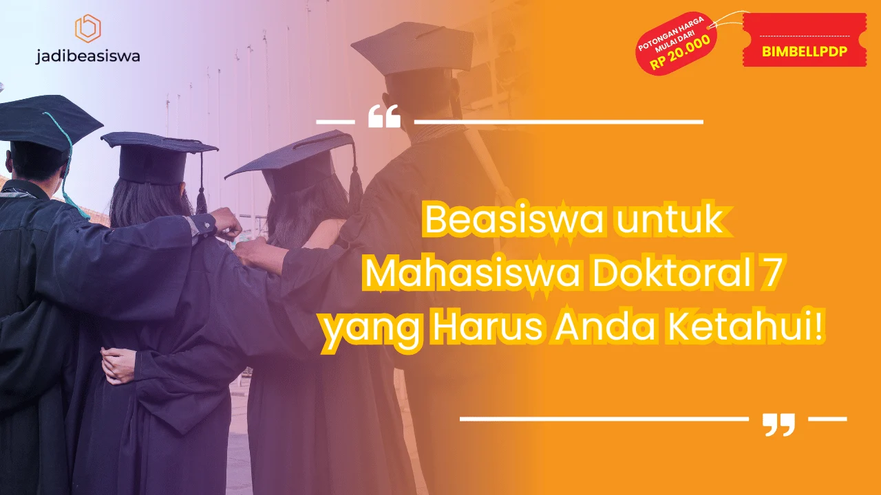 Beasiswa untuk Mahasiswa Doktoral