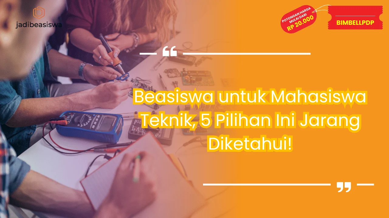 Beasiswa untuk Mahasiswa Teknik