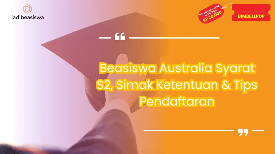 Beasiswa Australia Syarat S2