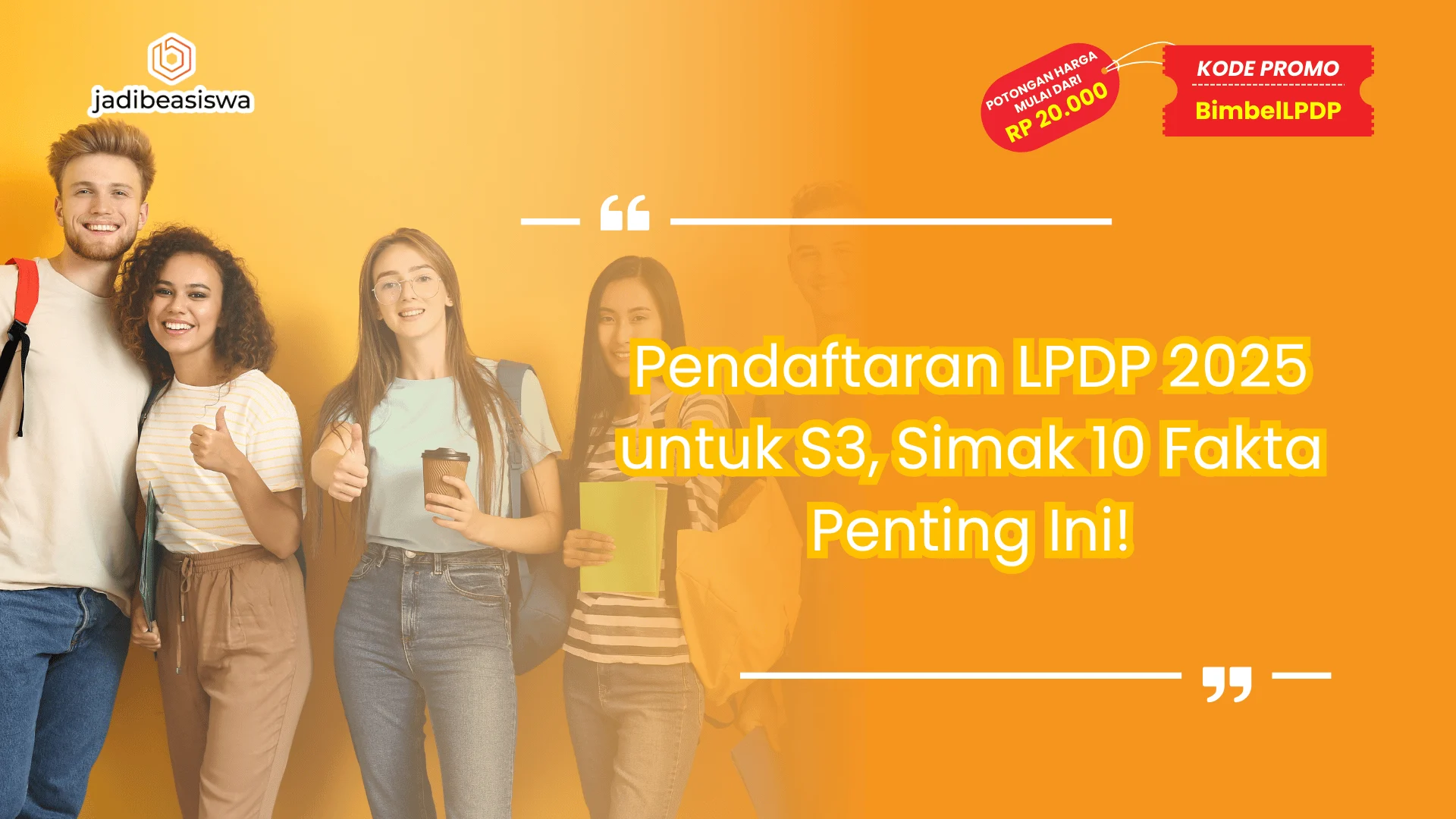 Pendaftaran LPDP 2025 untuk S3