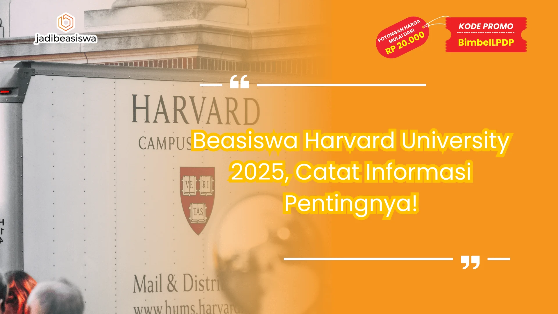 Beasiswa Harvard University 2025