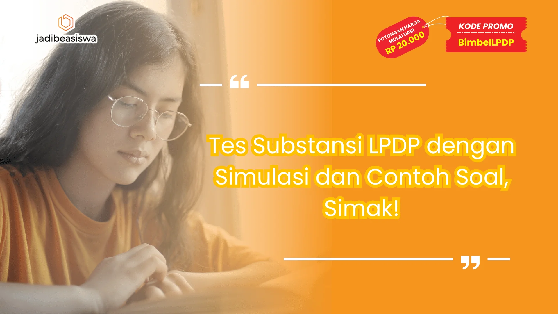 Tes Substansi LPDP dengan Simulasi dan Contoh Soal