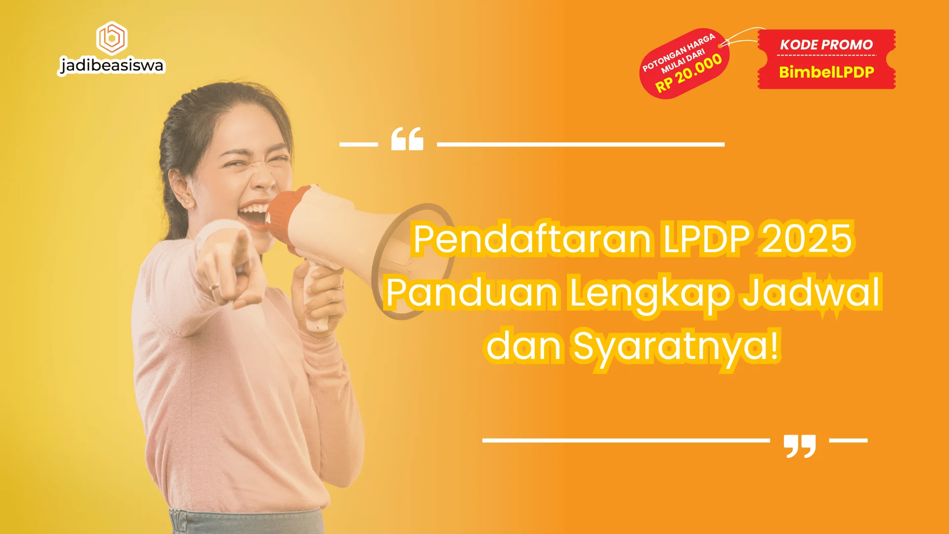 Pendaftaran LPDP 2025 Panduan Lengkap