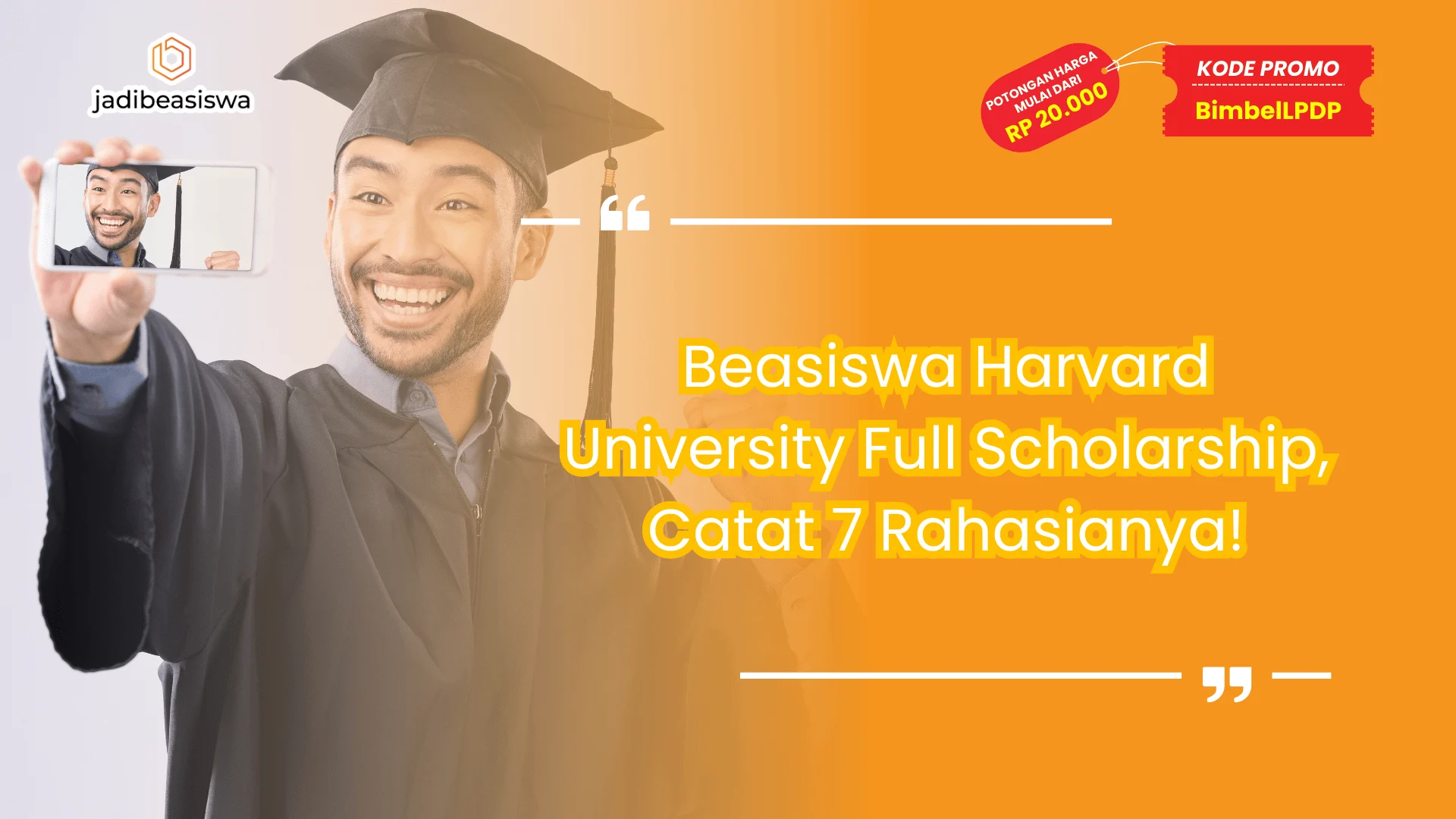 Beasiswa Harvard University Full Scholarship