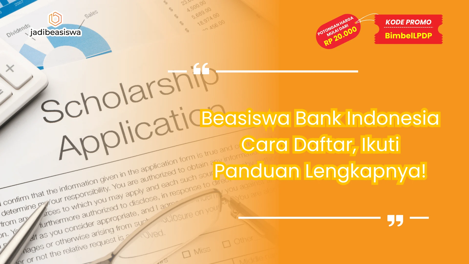 Beasiswa Bank Indonesia Cara Daftar