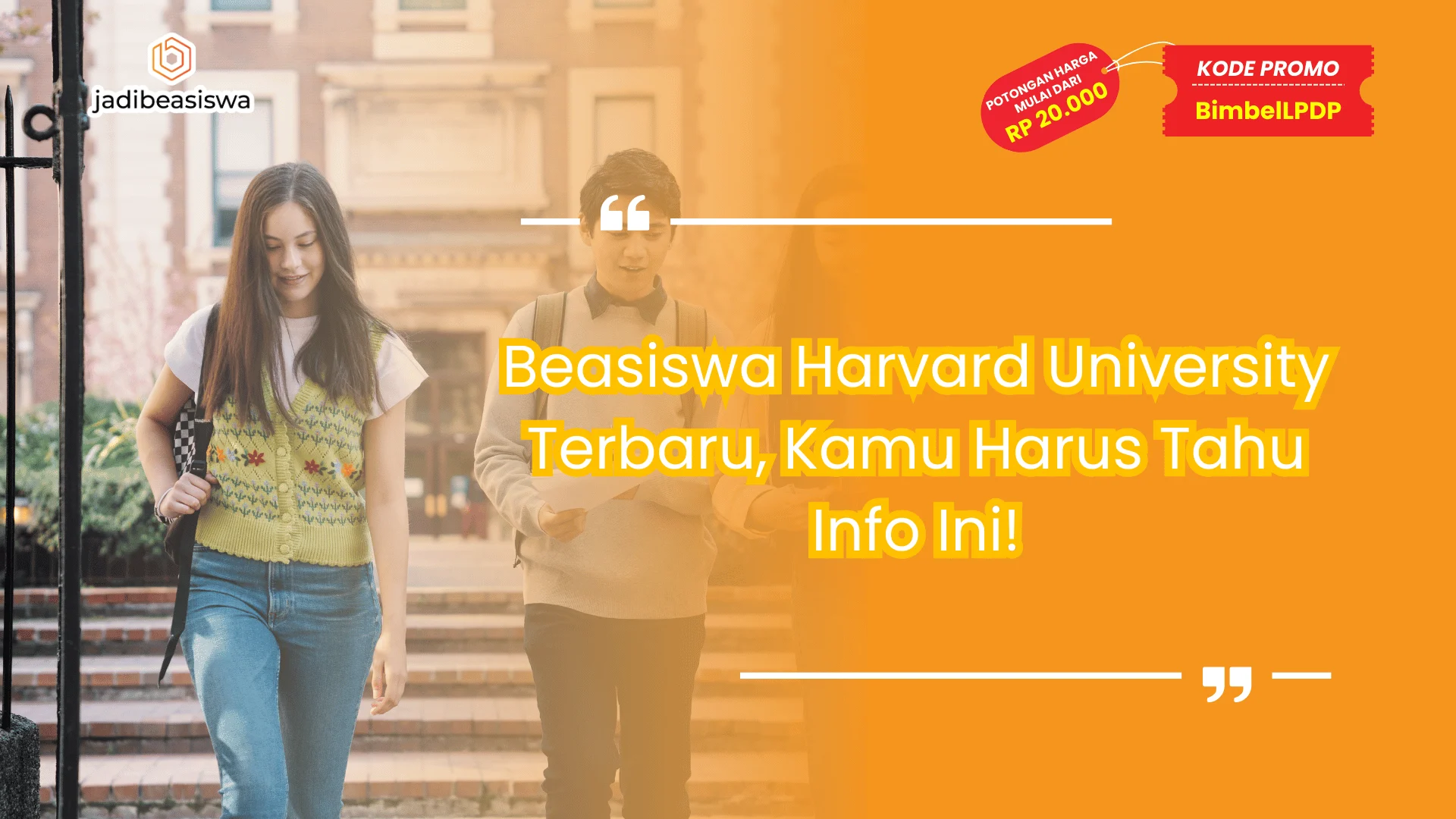 Beasiswa Harvard University Terbaru