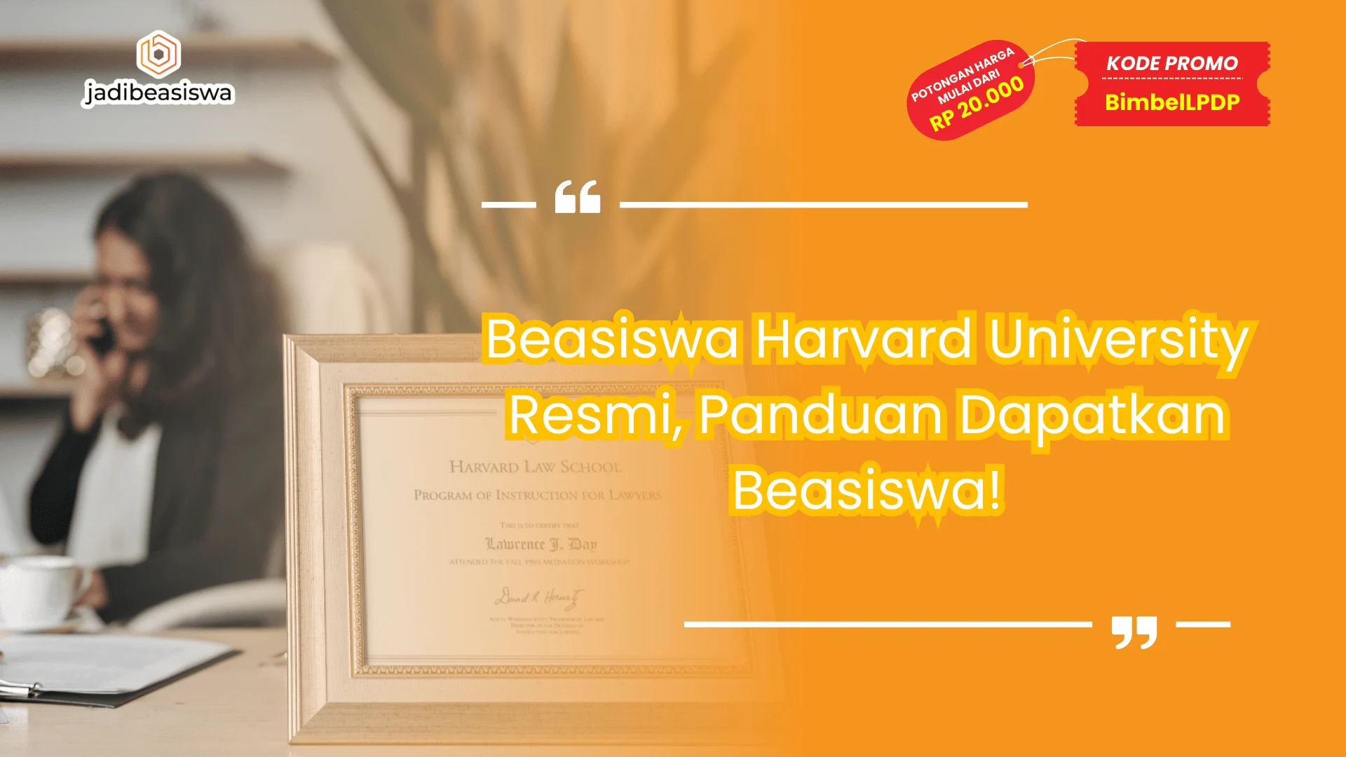 Beasiswa Harvard University Resmi