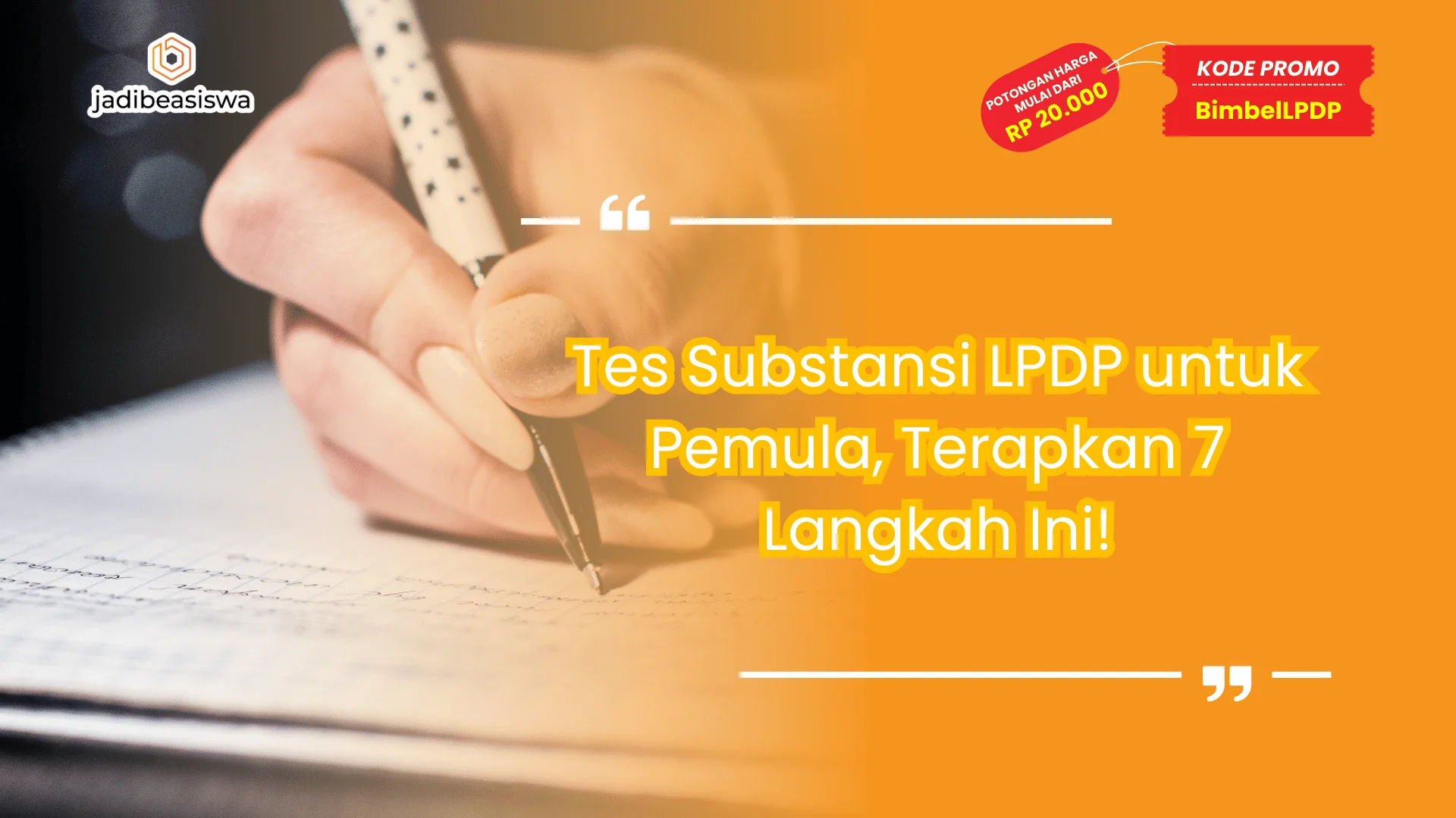 Tes Substansi LPDP untuk Pemula