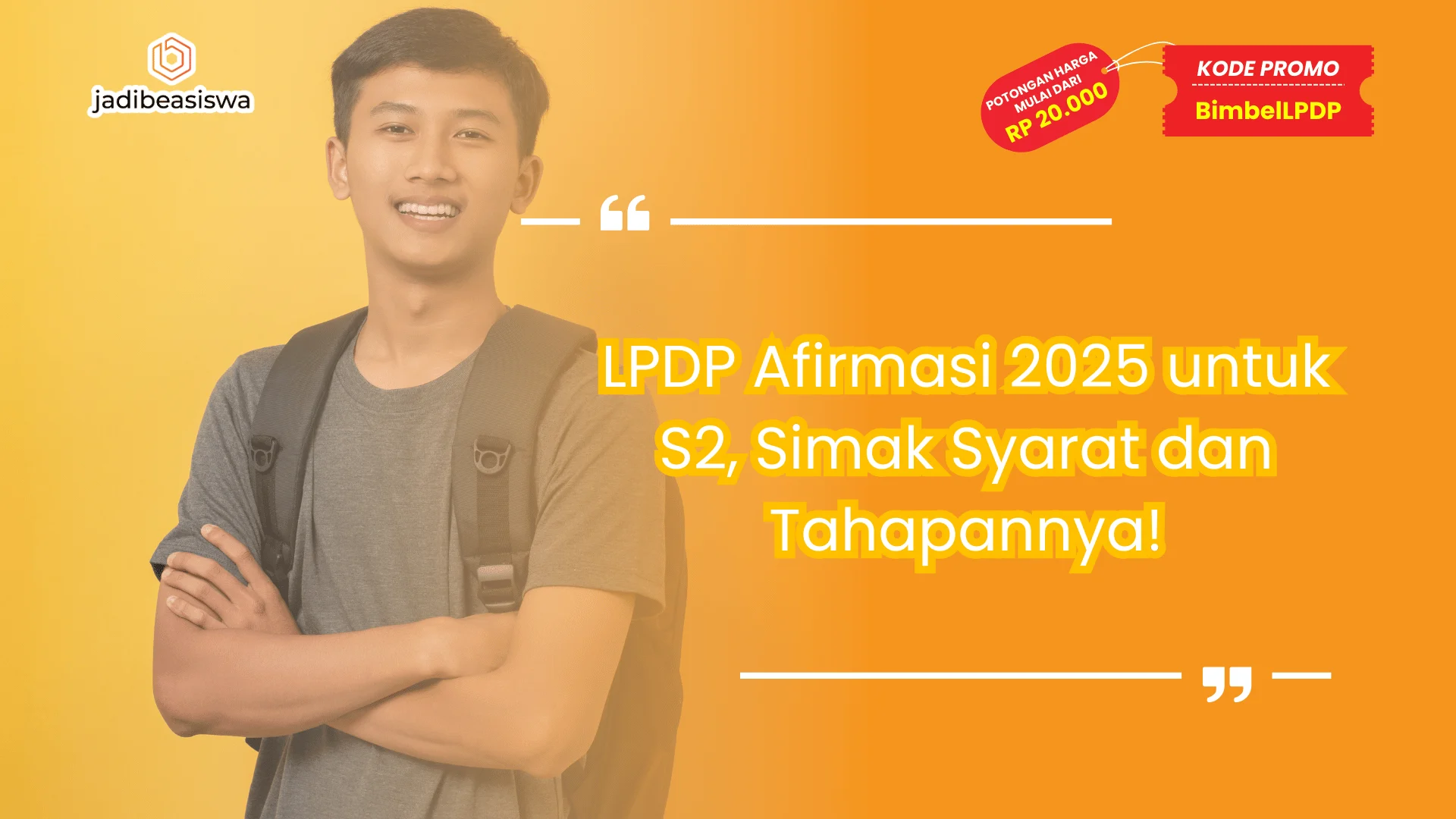 LPDP Afirmasi 2025 untuk S2