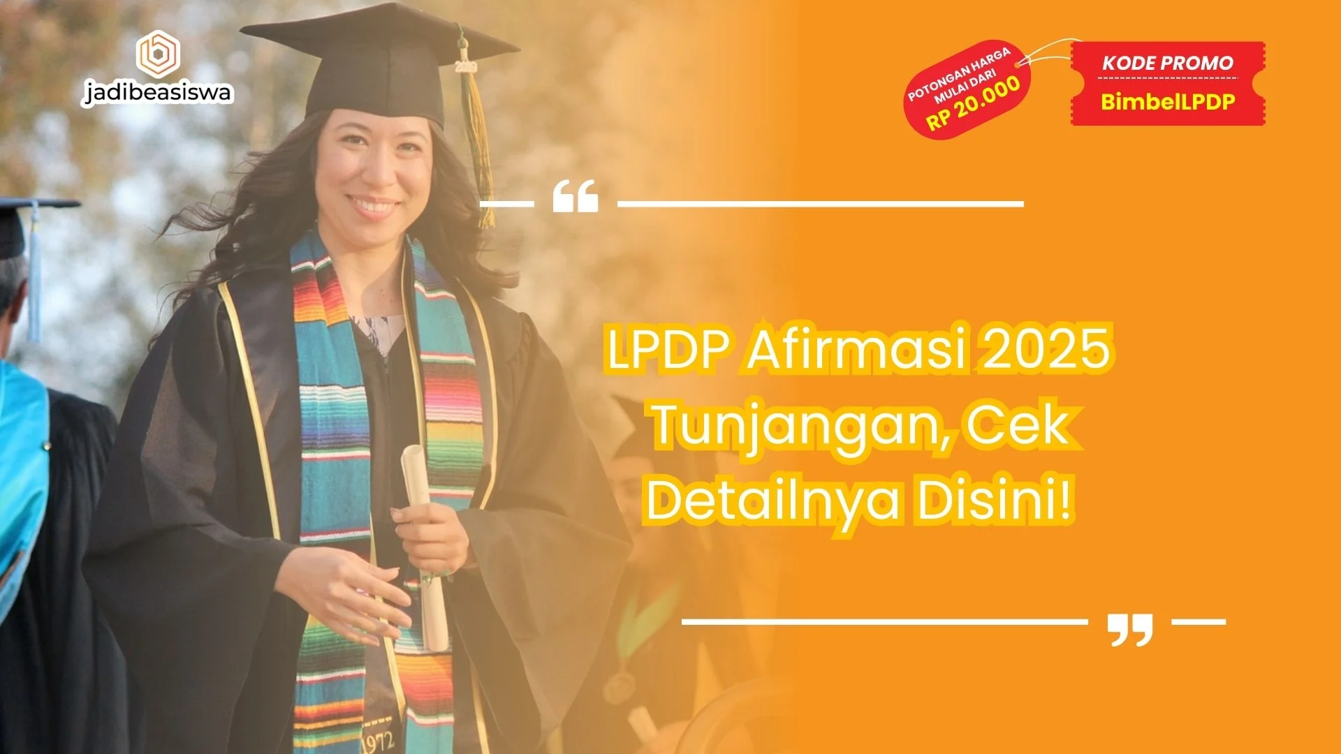 LPDP Afirmasi 2025 Tunjangan, Cek Detailnya Disini!