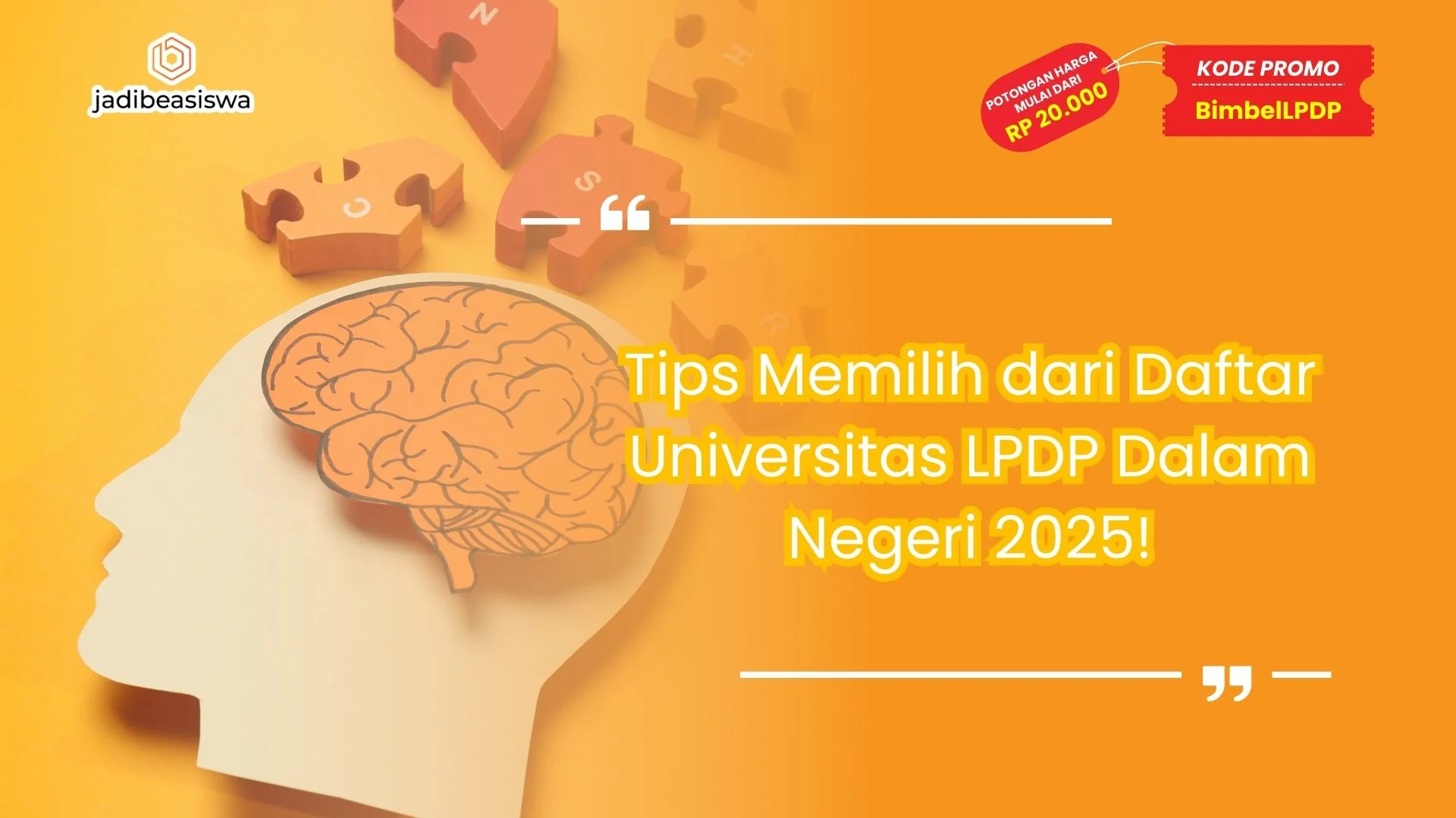 Tips Memilih dari Daftar Universitas LPDP Dalam Negeri 2025!