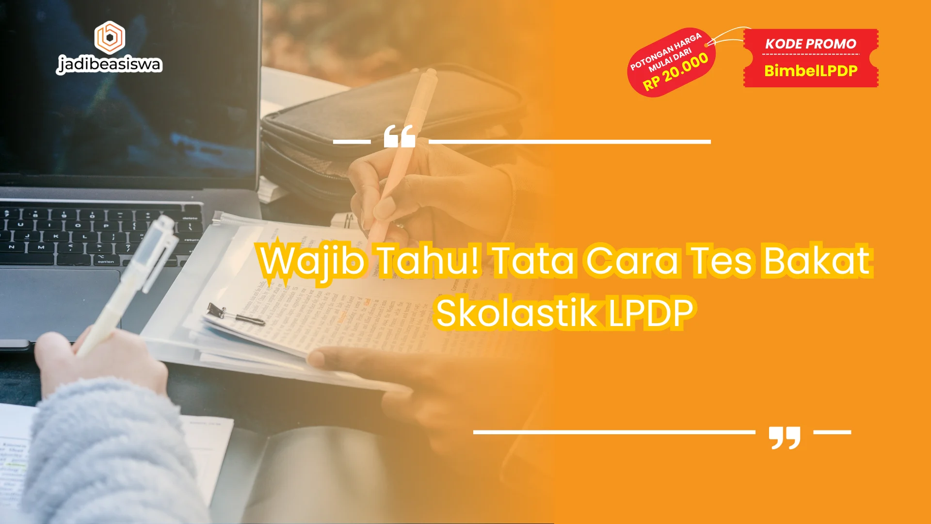 tata cara tes bakat skolastik lpdp