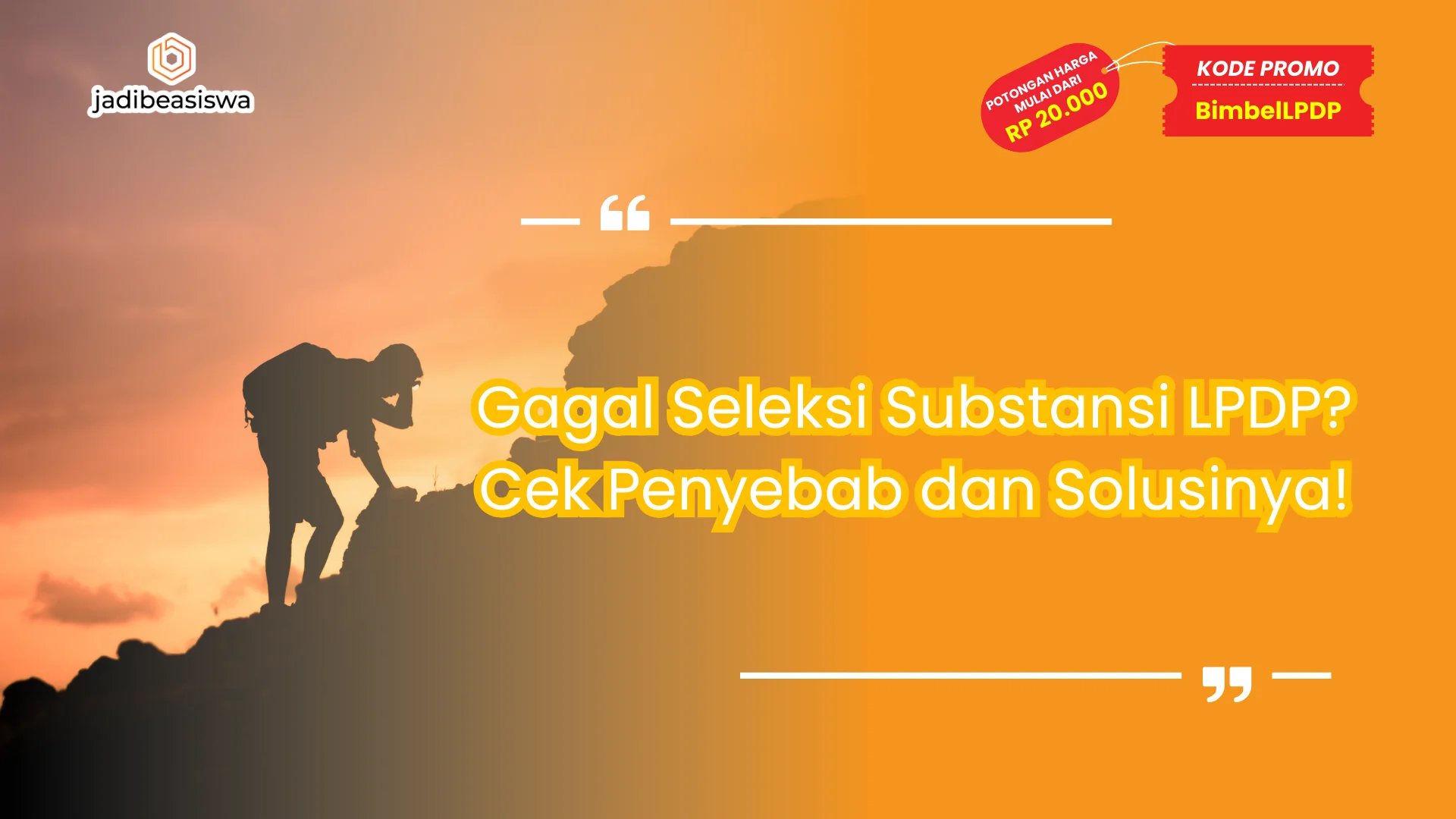 gagal seleksi substansi lpdp
