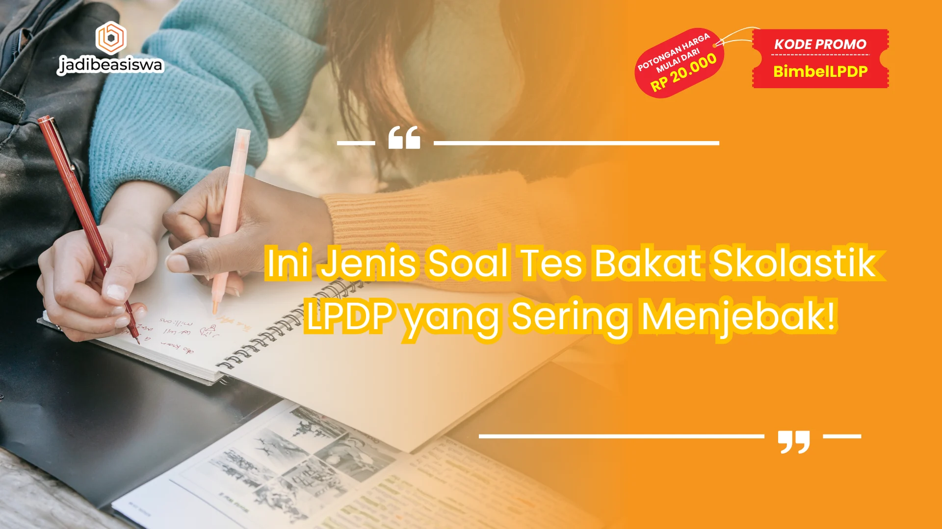jenis soal tes bakat skolastik LPDP