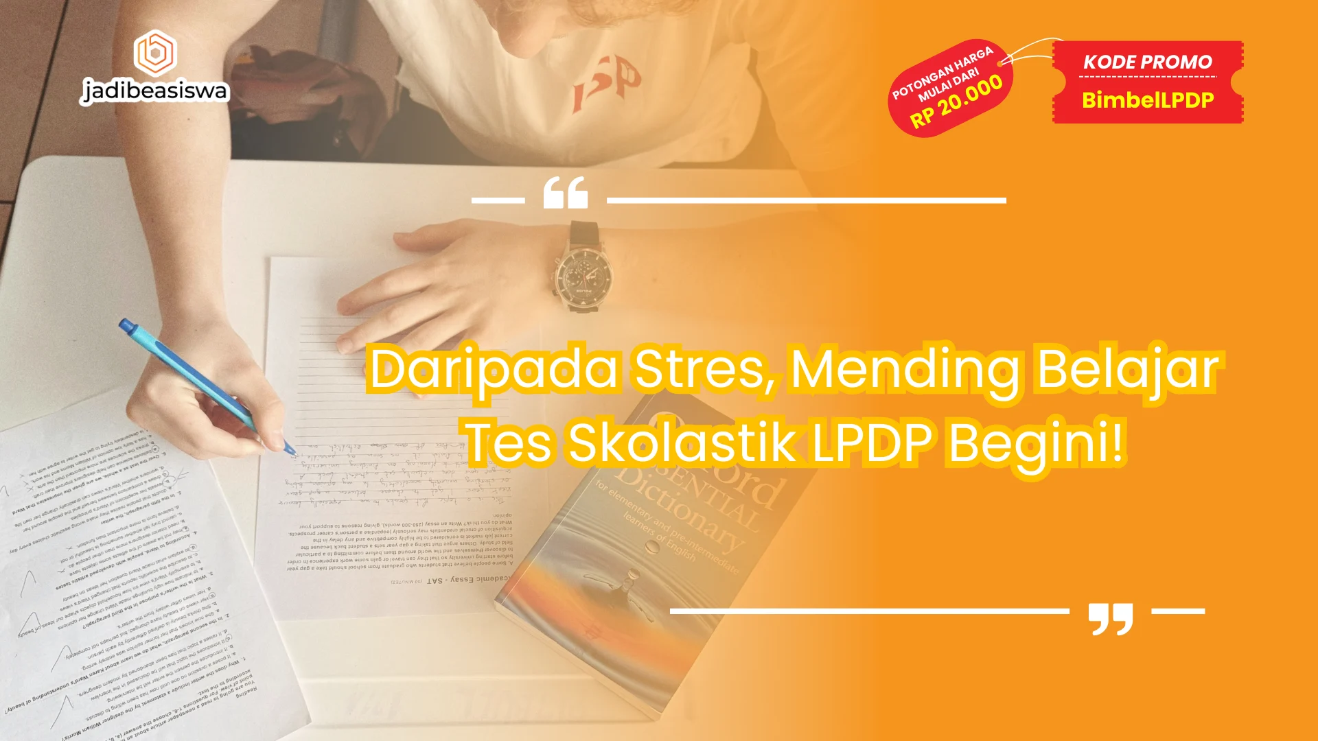 belajar tes skolastik LPDP