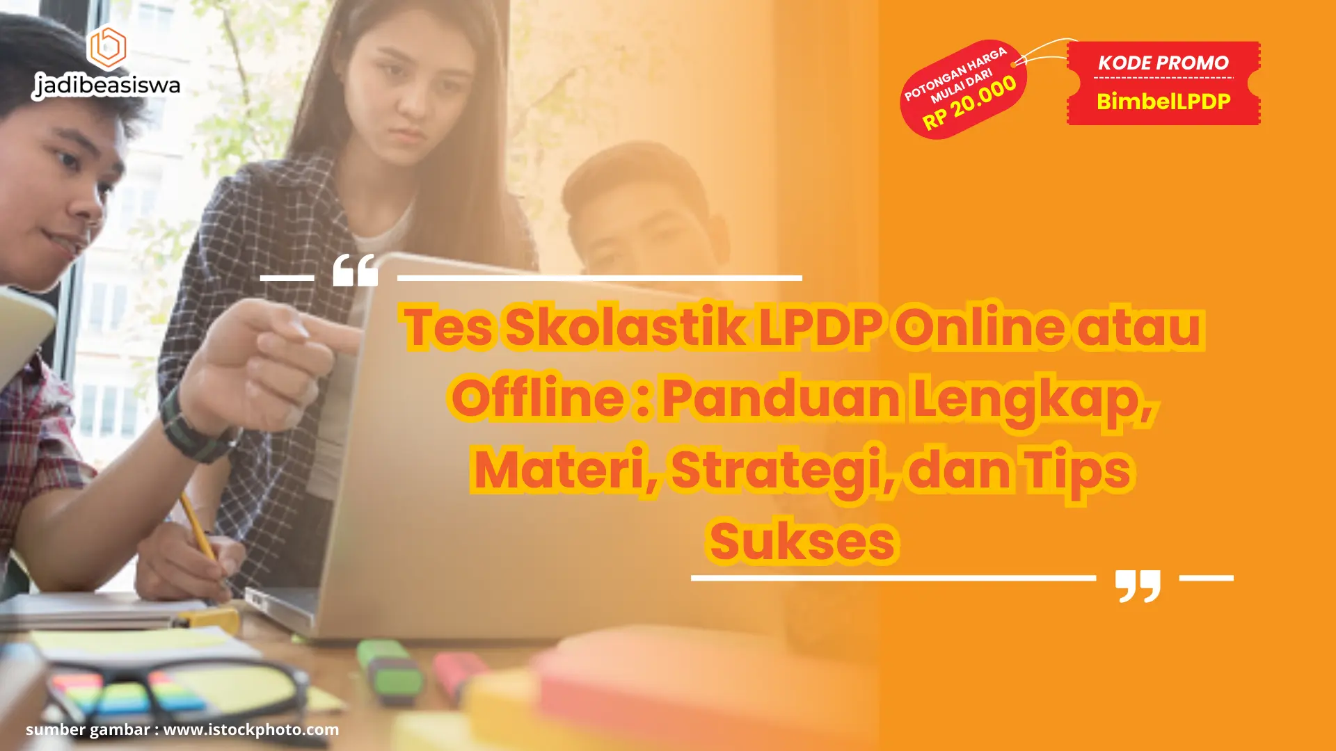 Tes Skolastik LPDP Online atau Offline