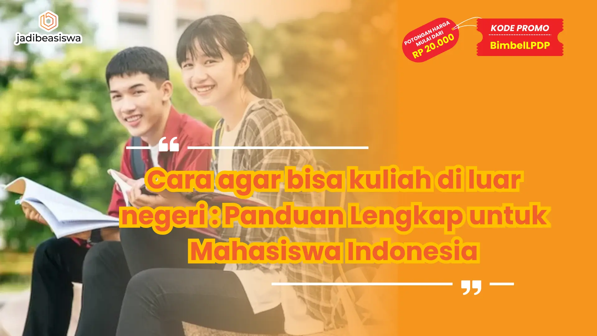 Cara agar bisa kuliah di luar negeri