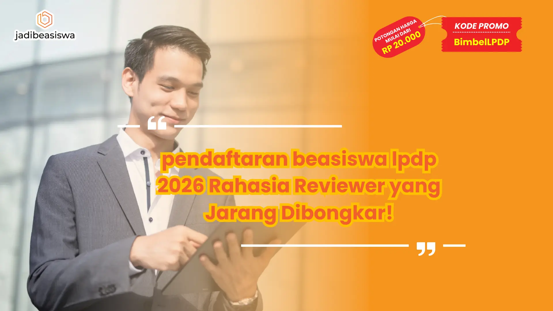 pendaftaran beasiswa lpdp 2026