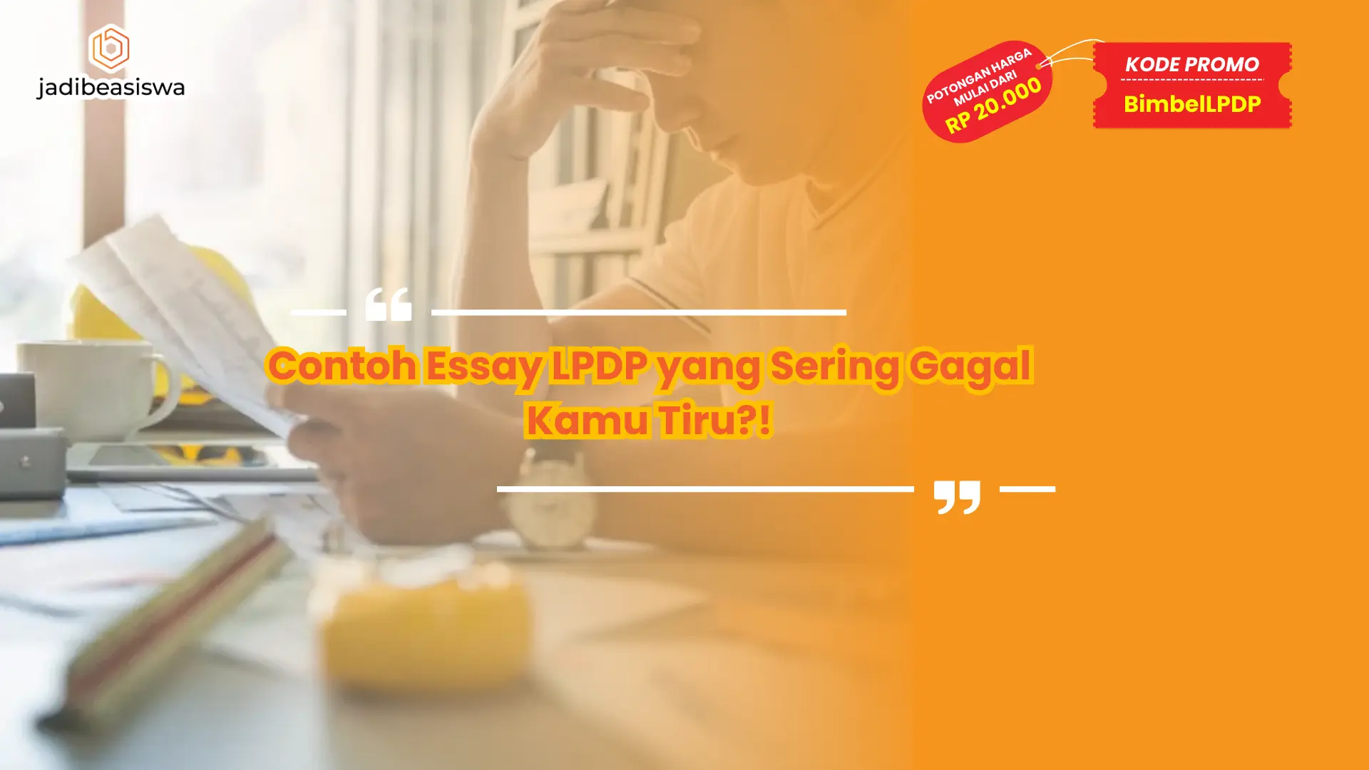 contoh essay LPDP