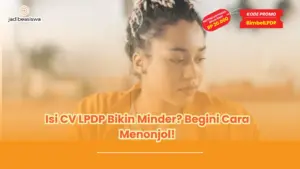 isi CV LPDP