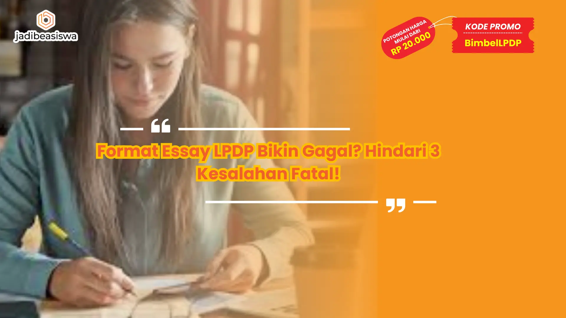 format essay LPDP