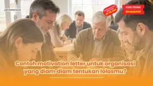 contoh motivation letter untuk organisasi