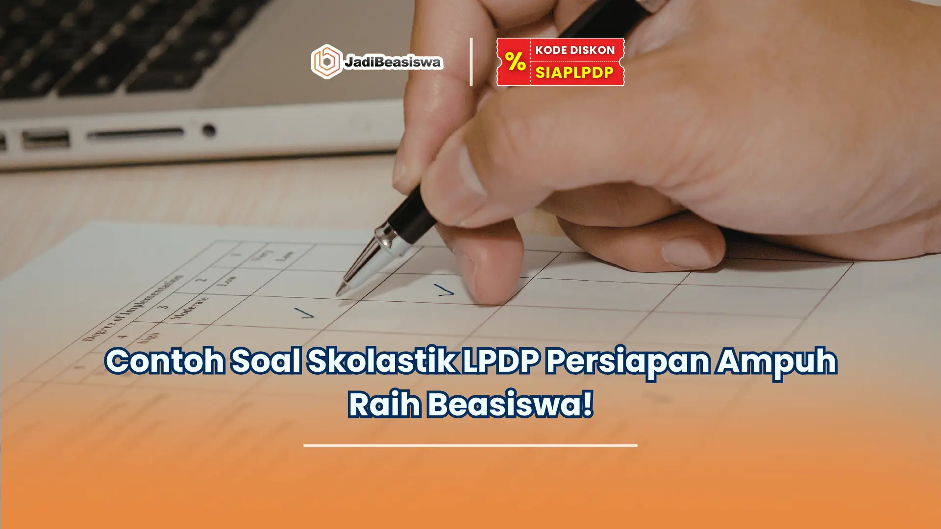 contoh soal skolastik LPDP