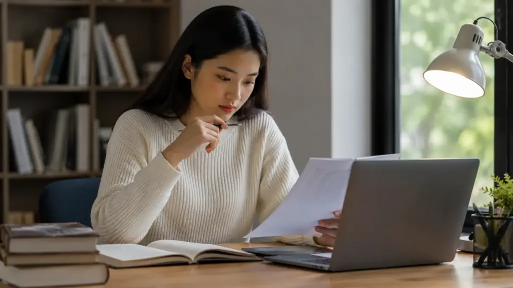 buatkan gambar yang sesuia dnegan juudl "1. Memahami Sederhana tentang Apa Itu LoA Beasiswa" tanpa mencantumkan juudl nya dna buat gambar serealistis mungkin dengan ukuran 16:9