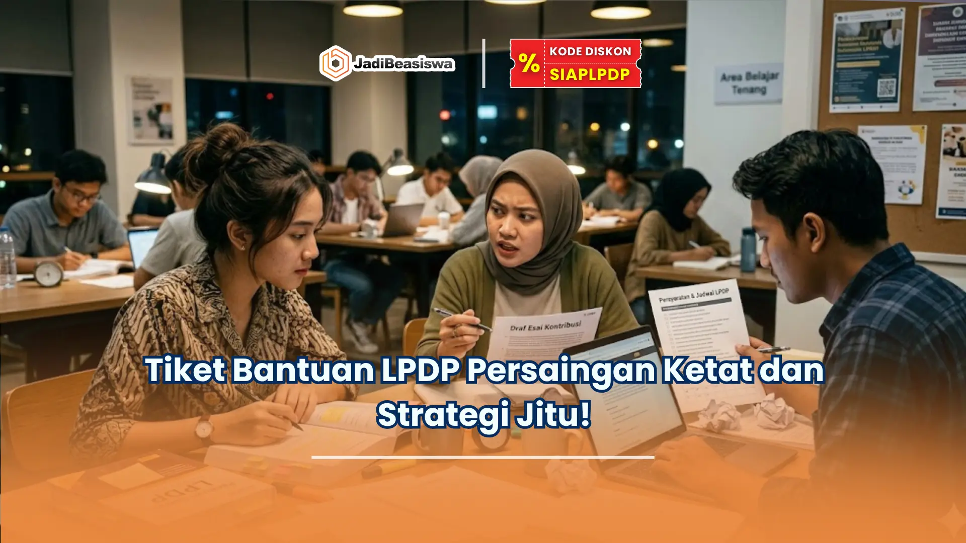 Tiket Bantuan LPDP Persaingan Ketat dan Strategi Jitu!