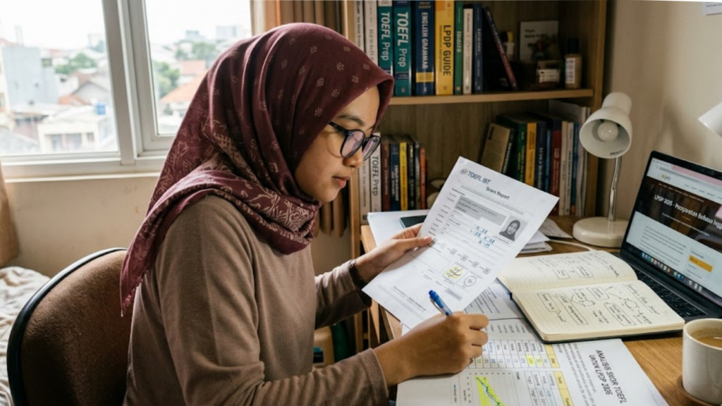 Membaca Pola Skor TOEFL untuk LPDP 2026
