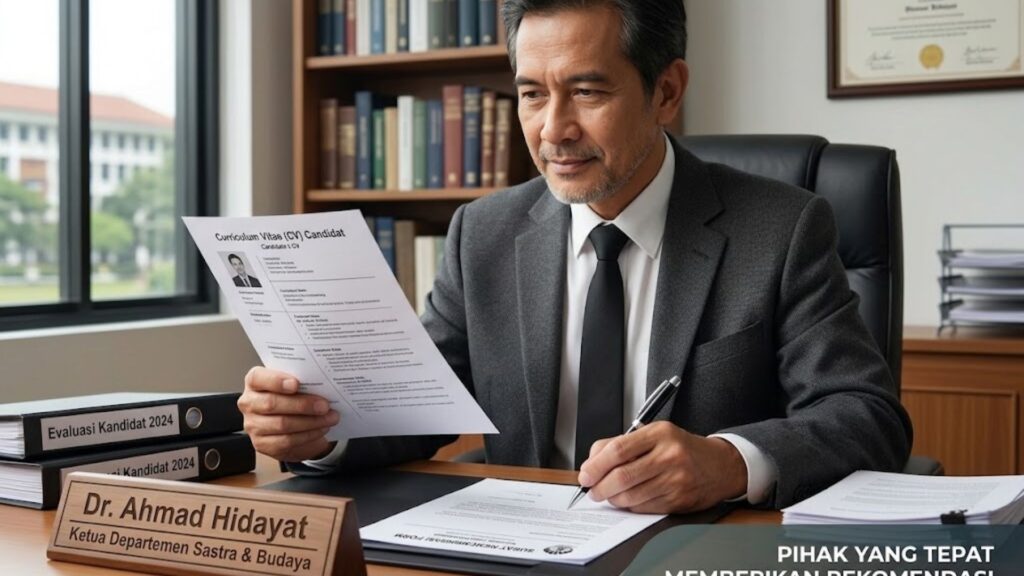 surat rekomendasi beasiswa unggulan