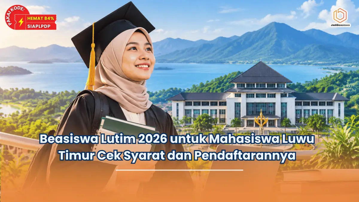 JadiBeasiswa - Beasiswa Lutim 2026 untuk Mahasiswa Luwu Timur Cek Syarat dan Pendaftarannya