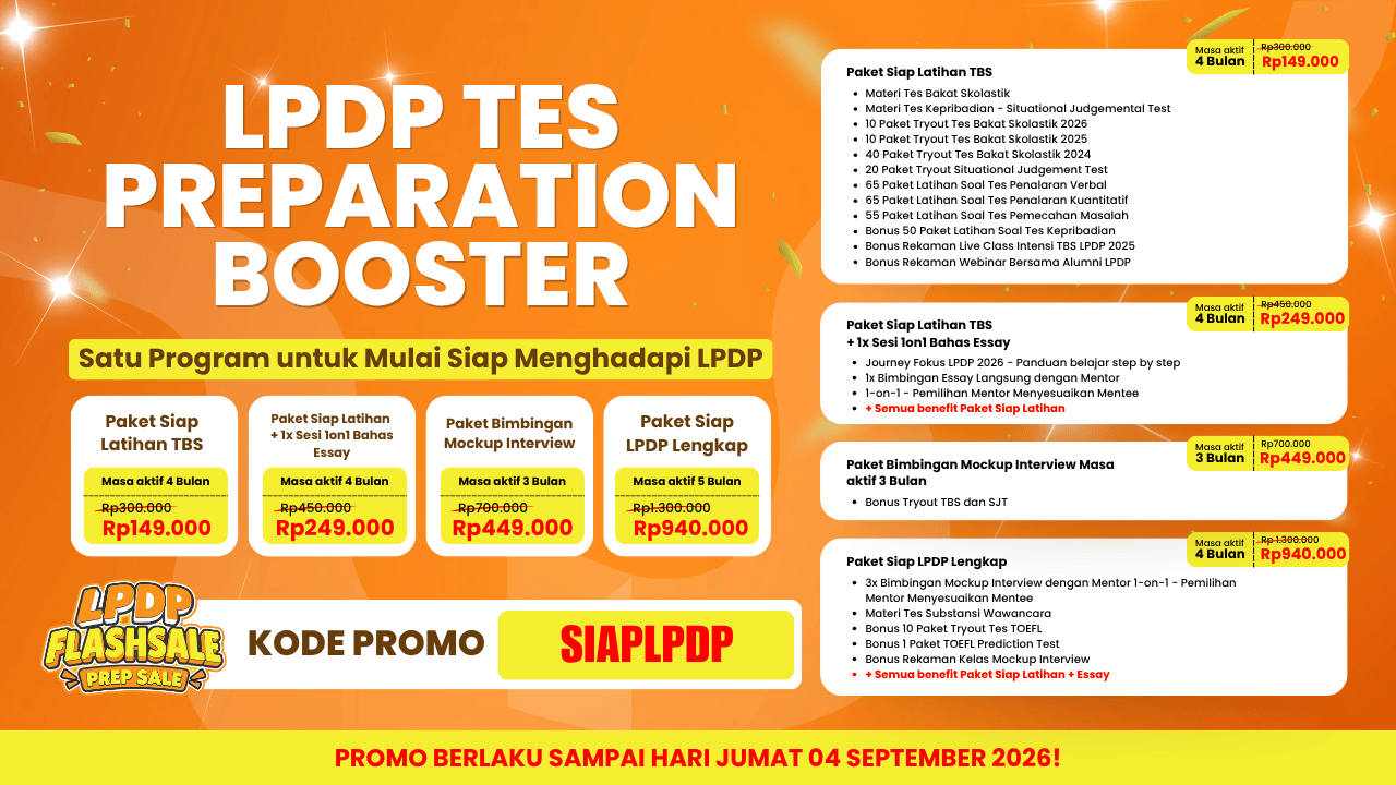 KODE PROMO JADIBEASISWA 1-4 September 2026 (Artikel)