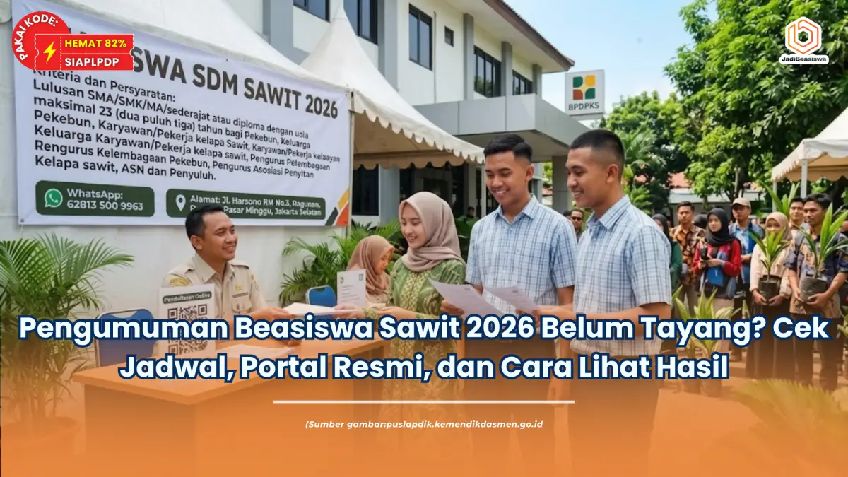 pengumuman beasiswa sawit