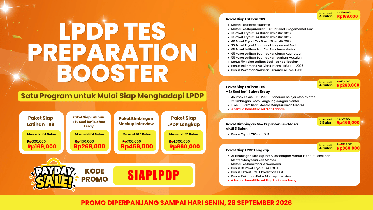 KODE PROMO JADIBEASISWA 25-28 September 2026 (Artikel)