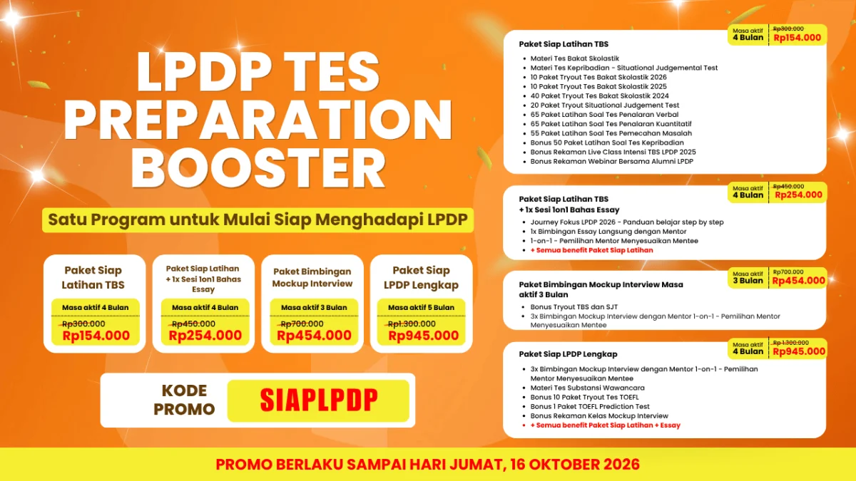 KODE PROMO JADIBEASISWA 13 - 16 Oktokber 2026 (Artikel)
