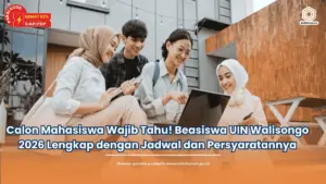 Calon Mahasiswa Wajib Tahu! Beasiswa UIN Walisongo 2026 Lengkap dengan Jadwal dan Persyaratannya
