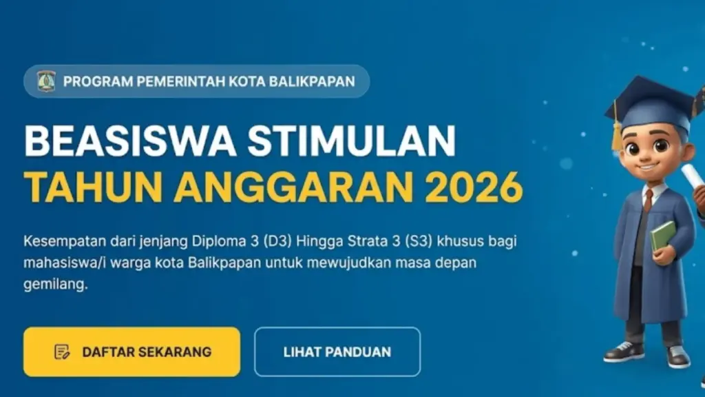 beasiswa stimulan balikpapan