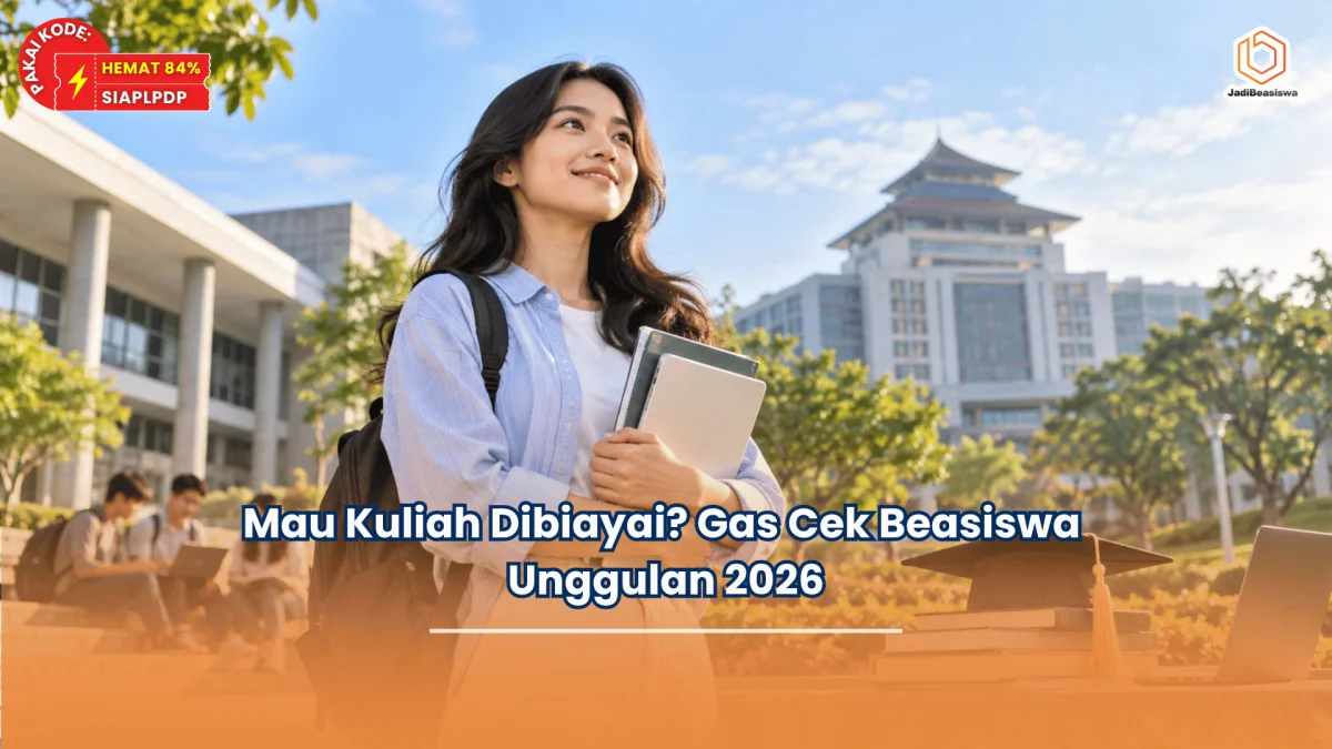 Mau Kuliah Dibiayai? Gas Cek Beasiswa Unggulan 2026