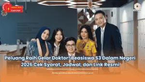 Peluang Raih Gelar Doktor! Beasiswa S3 Dalam Negeri 2026 Cek Syarat, Jadwal, dan Link Resmi