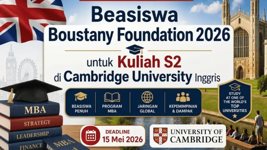beasiswa boustany foundation scholarship