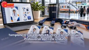 Template ID Card BUMN KAI 2026, Contoh Desain Profesional dan Link Unduh
