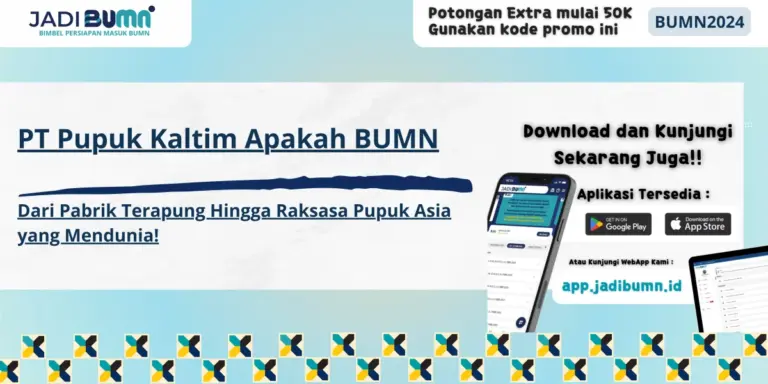 PT Pupuk Kaltim Apakah BUMN