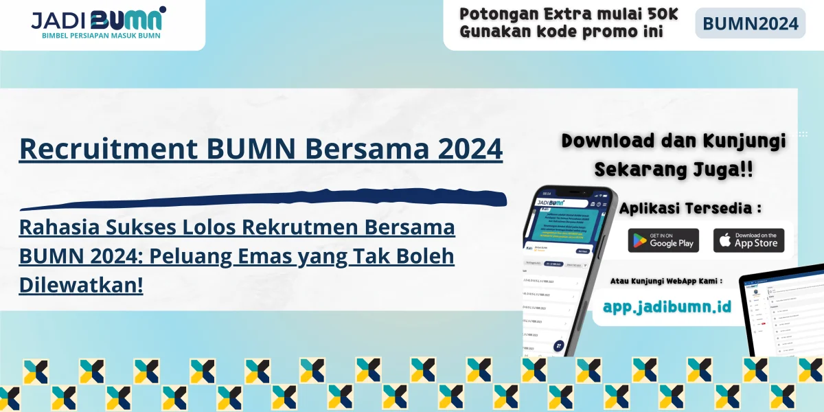 Recruitment BUMN Bersama 2024
