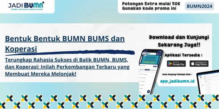 Bentuk Bentuk BUMN BUMS dan Koperasi