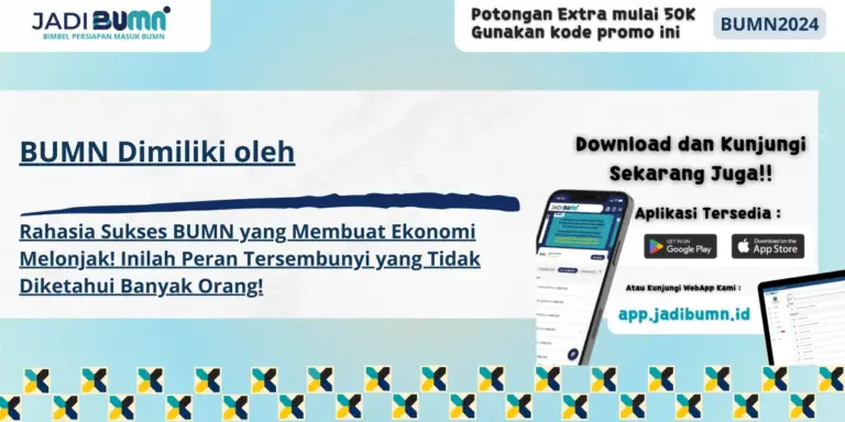 BUMN Dimiliki oleh
