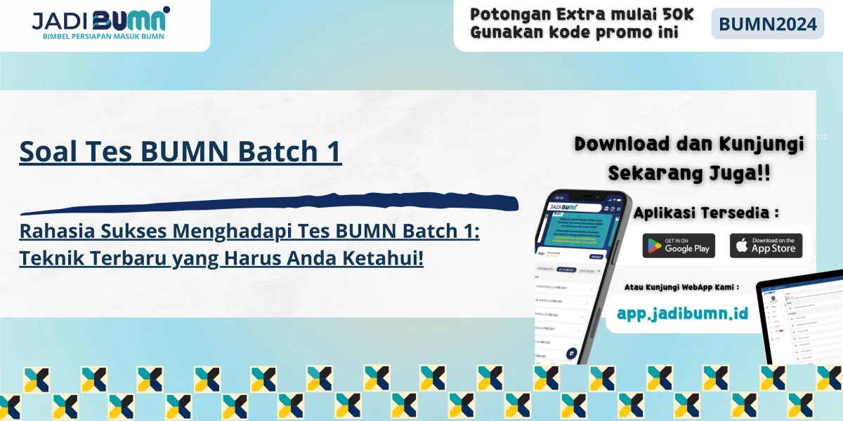 Soal Tes BUMN Batch 1