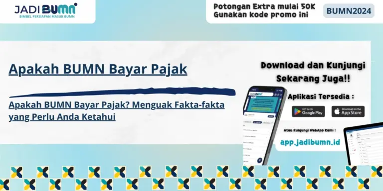 Apakah BUMN Bayar Pajak