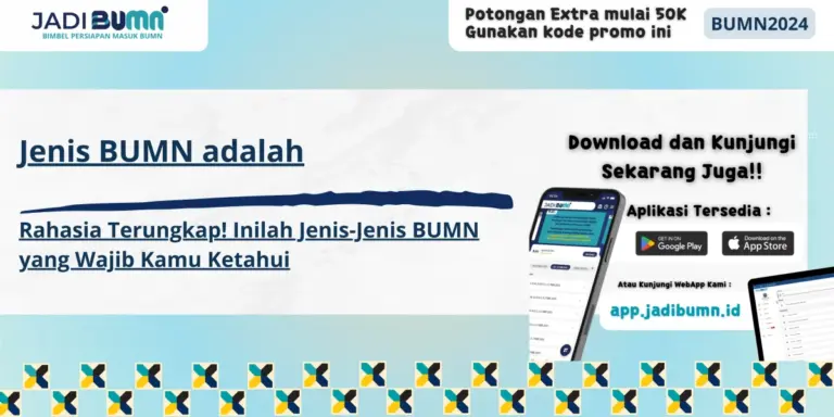 Jenis BUMN adalah